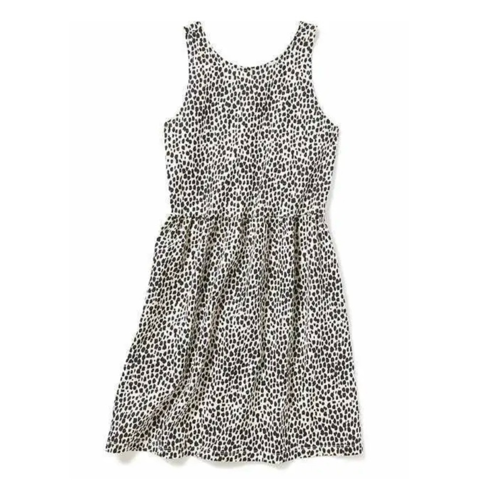 Old Navy Girls High-Neck Fit & Flare Dress